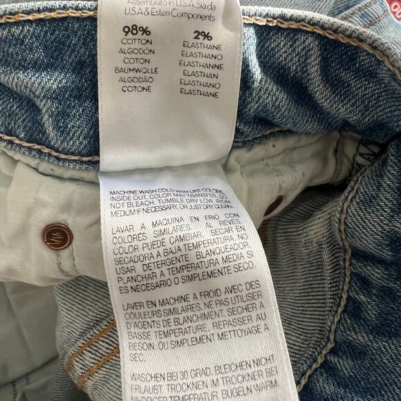 MOTHER SUPERIOR The Tomcat High Rise The Confession Light Blue Jeans Womens 29 - Picture 11 of 11